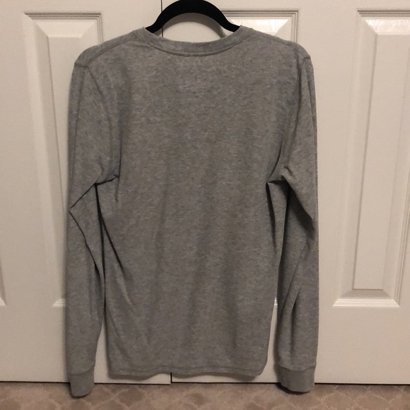 Mens Express Gray Heather Light Weight Sweater (Size Small) - Picture 3 of 4